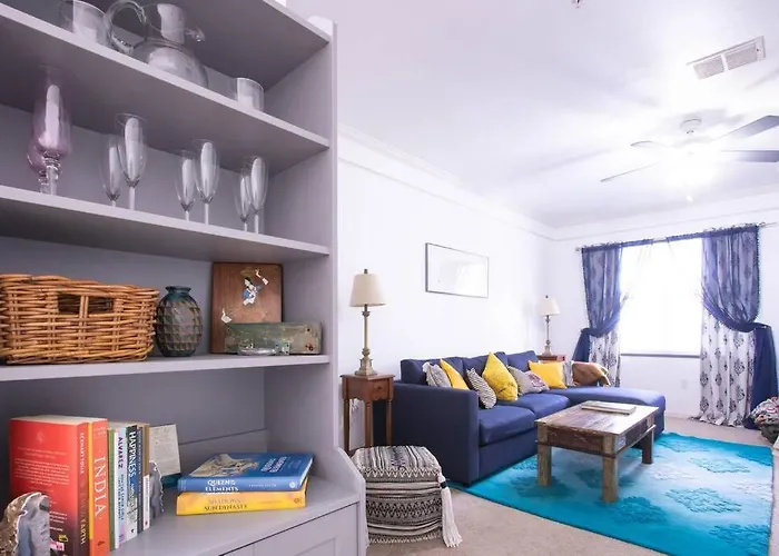Modern Boho Condo With A Royal Touch -King Bed